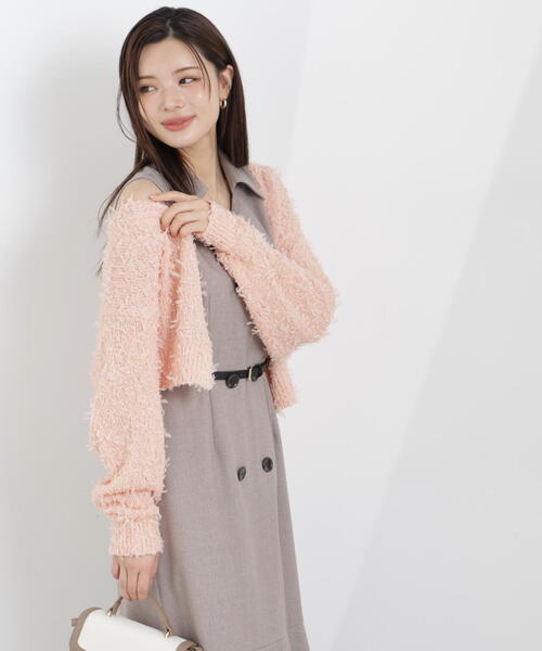 PROPORTION BODY DRESSING（プロポーションボディドレッシング）の「テープヤーンカーディガン / 1216174303（カーディガン/ボレロ・レディース・ブルー/ピンク/ホワイト系その他・FREE）」の15枚目の写真