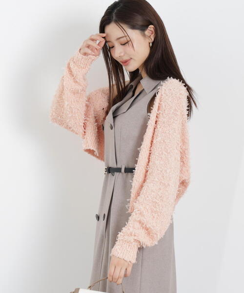 PROPORTION BODY DRESSING（プロポーションボディドレッシング）の「テープヤーンカーディガン / 1216174303（カーディガン/ボレロ・レディース・ブルー/ピンク/ホワイト系その他・FREE）」の16枚目の写真