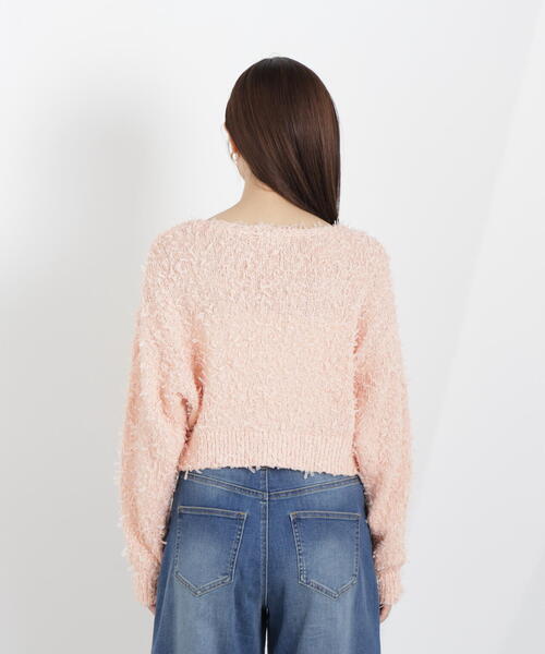 PROPORTION BODY DRESSING（プロポーションボディドレッシング）の「テープヤーンカーディガン / 1216174303（カーディガン/ボレロ・レディース・ブルー/ピンク/ホワイト系その他・FREE）」の19枚目の写真