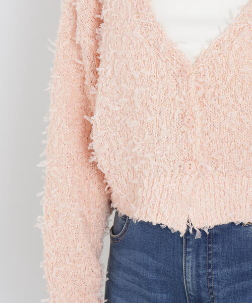 PROPORTION BODY DRESSING（プロポーションボディドレッシング）の「テープヤーンカーディガン / 1216174303（カーディガン/ボレロ・レディース・ブルー/ピンク/ホワイト系その他・FREE）」の21枚目の写真