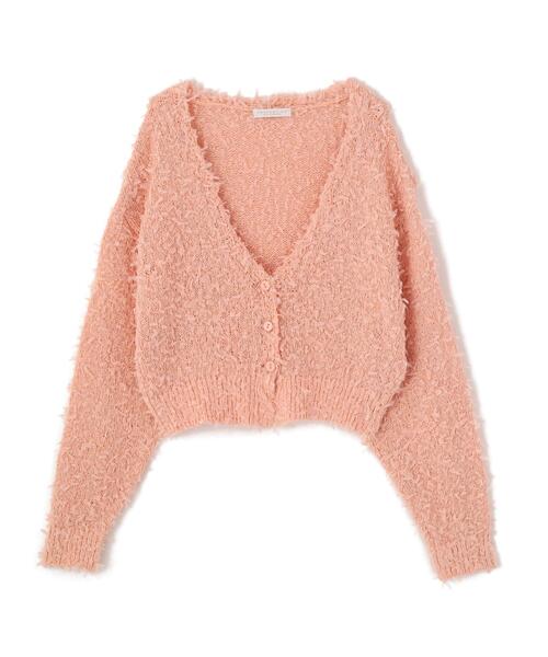 PROPORTION BODY DRESSING(プロポーションボディドレッシング)の「テープヤーンカーディガン / 1216174303(カーディガン/ボレロ・レディース・ブルー/ピンク/ホワイト系その他・FREE)」の6枚目の写真