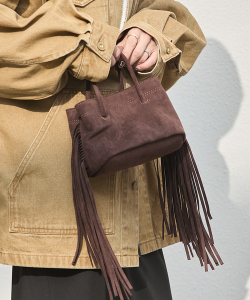 remi&reid(レミーアンドリード)の「【REMI/REID/レミアンドリード】NOFFSS(ショルダーバッグ・レディース・キャメル/ブラウン・FREE)」の1枚目の写真