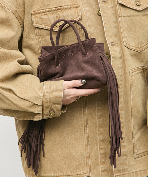 remi&reid(レミーアンドリード)の「【REMI/REID/レミアンドリード】NOFFSS(ショルダーバッグ・レディース・キャメル/ブラウン・FREE)」の3枚目の写真