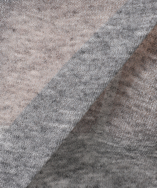 journal standard L'essage（ジャーナルスタンダードレサージュ）の「《/アンサンブル対応》ALLONGE クルーカーディガン（カーディガン/ボレロ・レディース・ブルー系その他/チャコールグレー/ブラック・FREE）」の7枚目の写真