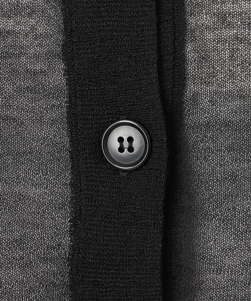 journal standard L'essage（ジャーナルスタンダードレサージュ）の「《/アンサンブル対応》ALLONGE クルーカーディガン（カーディガン/ボレロ・レディース・ブルー系その他/チャコールグレー/ブラック・FREE）」の9枚目の写真