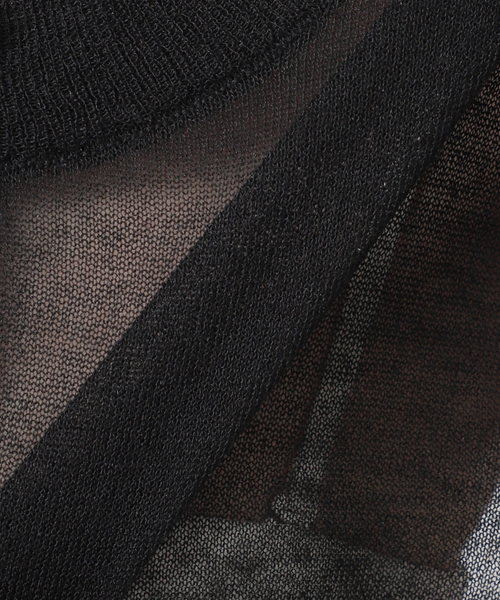 journal standard L'essage（ジャーナルスタンダードレサージュ）の「《/アンサンブル対応》ALLONGE クルーカーディガン（カーディガン/ボレロ・レディース・ブルー系その他/チャコールグレー/ブラック・FREE）」の10枚目の写真