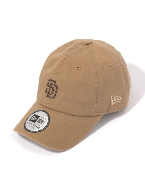 NEW ERA(ニューエラ)の「【NEW ERA(ニューエラ)】Casual Classic Mid Logo 261(キャップ・レディース・ベージュ/オフホワイト/ブラック・FREE)」の3枚目の写真