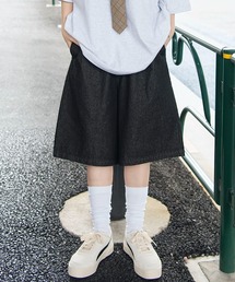WEGO | WEGO/【26年春夏新作】イージーコットンハーフパンツ デニムハーフパンツ(デニムパンツ)