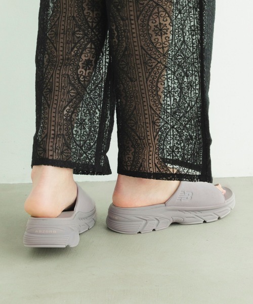 NEW BALANCE(ニューバランス)の「750 SL Slide Sandal(サンダル・レディース・ベージュ/パープル・22.0cm/23.0cm/24.0cm/25.0cm)」の8枚目の写真