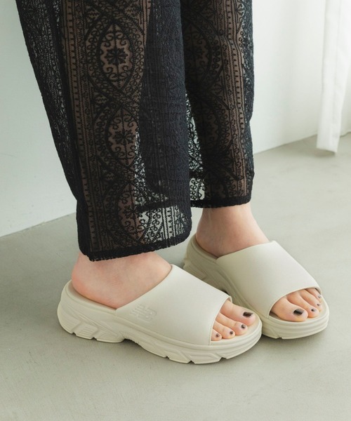 NEW BALANCE(ニューバランス)の「750 SL Slide Sandal(サンダル・レディース・ベージュ/パープル・22.0cm/23.0cm/24.0cm/25.0cm)」の11枚目の写真