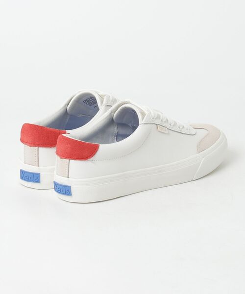 Keds(ケッズ)の「Keds ケッズ ジャンプ キック T-トゥ レザー/スエード オフホワイト(スニーカー・レディース・オフホワイト・22.5cm/23.0cm/23.5cm/24.0cm/24.5cm/25.0cm)」の8枚目の写真