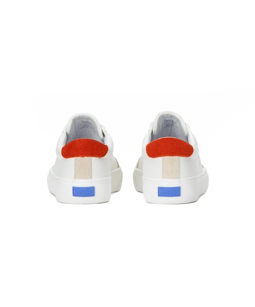 Keds(ケッズ)の「Keds ケッズ ジャンプ キック T-トゥ レザー/スエード オフホワイト(スニーカー・レディース・オフホワイト・22.5cm/23.0cm/23.5cm/24.0cm/24.5cm/25.0cm)」の4枚目の写真
