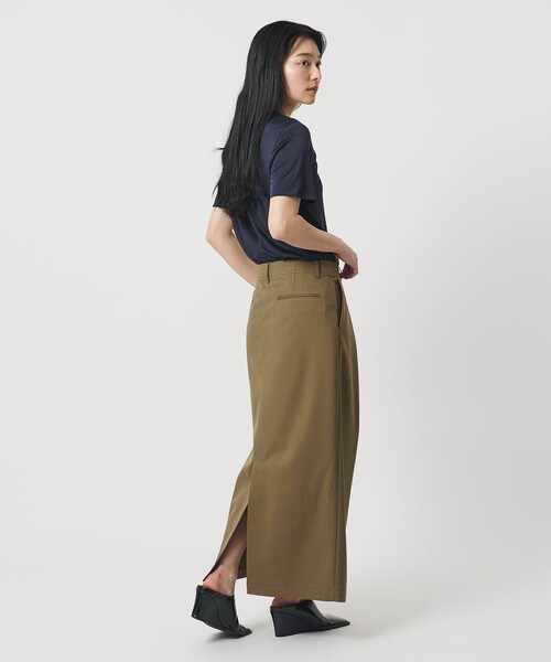 MARW UNITED ARROWS(マルゥ ユナイテッドアローズ)の「<MARW UNITED ARROWS>インタック ロング スカート(スカート・レディース・モカ/ブラック・36/38)」の9枚目の写真