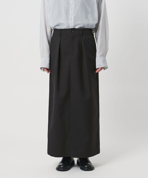 MARW UNITED ARROWS(マルゥ ユナイテッドアローズ)の「<MARW UNITED ARROWS>インタック ロング スカート(スカート・レディース・モカ/ブラック・36/38)」の10枚目の写真