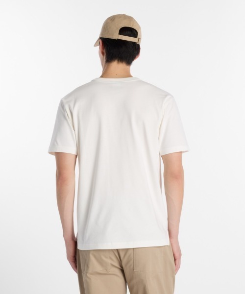 NEW BALANCE(ニューバランス)の「New Balance 大谷翔平 Signature Heavyweight Short-Sleeve T-Shirt(ニューバランス 大谷翔平シグネチャーヘビーオンス半袖Tシャツ)(Tシャツ/カットソー・メンズ・ホワイト系/ブルー系/ブラック系・MEDIUM/LARGE/X-LARGE)」の5枚目の写真