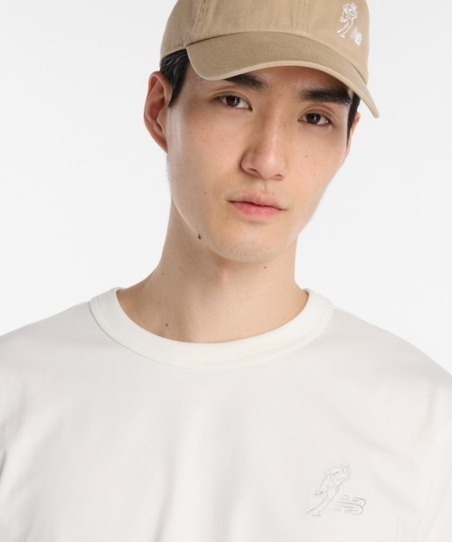 NEW BALANCE(ニューバランス)の「New Balance 大谷翔平 Signature Heavyweight Short-Sleeve T-Shirt(ニューバランス 大谷翔平シグネチャーヘビーオンス半袖Tシャツ)(Tシャツ/カットソー・メンズ・ホワイト系/ブルー系/ブラック系・MEDIUM/LARGE/X-LARGE)」の6枚目の写真