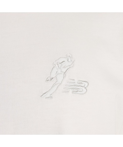 NEW BALANCE(ニューバランス)の「New Balance 大谷翔平 Signature Heavyweight Short-Sleeve T-Shirt(ニューバランス 大谷翔平シグネチャーヘビーオンス半袖Tシャツ)(Tシャツ/カットソー・メンズ・ホワイト系/ブルー系/ブラック系・MEDIUM/LARGE/X-LARGE)」の7枚目の写真