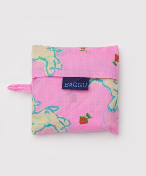 BAGGU（バグー）の「STANDARD BAGGU 622.ベイビーシープ（エコバッグ/サブバッグ・レディース・ピンク・FREE）」の3枚目の写真