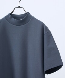 ABAHOUSE（アバハウス）の「【接触冷感】モックネック Tシャツ   COVEROSS(R)（Tシャツ/カットソー）」