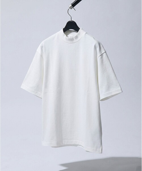 ABAHOUSE(アバハウス)の「【接触冷感】モックネック Tシャツ / COVEROSS(R)(Tシャツ/カットソー・メンズ・ブラック/ホワイト/ネイビー/チャコールグレー・44/48/46)」の20枚目の写真