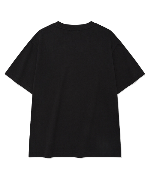 COVERNAT WOMAN(カバーナットウーマン)の「ウーマンレギュラーフィットアーチクローバーハートTシャツブラック(Tシャツ/カットソー・レディース・その他・WS/WM/LARGE)」の3枚目の写真