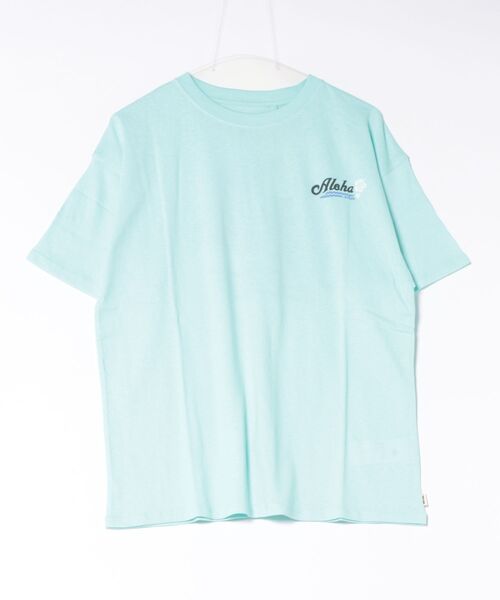 rip curl(リップカール)の「RIP CURL/リップカール 半袖Tシャツ レディース ALOHA HERITAGE TEE 0N3WTE(Tシャツ/カットソー・レディース・オフホワイト/ブルー・S/XS)」の5枚目の写真