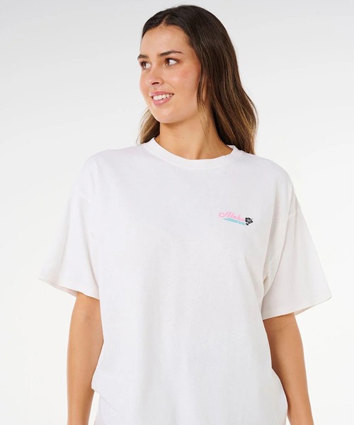 rip curl(リップカール)の「RIP CURL/リップカール 半袖Tシャツ レディース ALOHA HERITAGE TEE 0N3WTE(Tシャツ/カットソー・レディース・オフホワイト/ブルー・S/XS)」の15枚目の写真