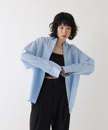 BAYFLOW | [WEB限定]メンズライクオーバーカラーシャツ(シャツ/ブラウス)