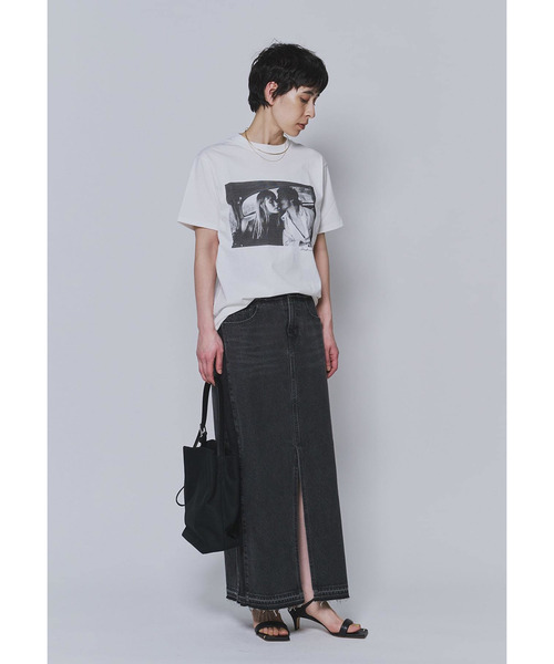 Couture d'adam(クチュールドアダム)の「<COUTURE D'ADAM(クチュール ド アダム)>“Jane&Serge in the Taxi”T-シャツ(Tシャツ/カットソー・レディース・ホワイト系その他3・38)」の4枚目の写真