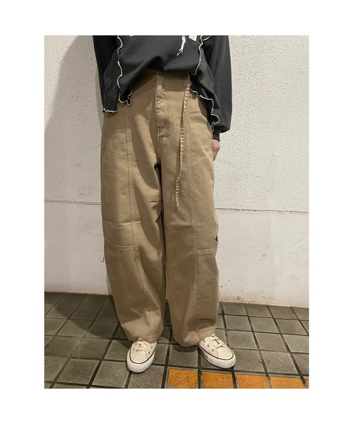 Rydia（リディア）の「コビニャーバレルパンツ（その他パンツ・レディース・ブルー/ネイビー/ベージュ・M）」の2枚目の写真