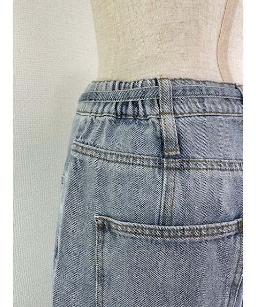 Rydia（リディア）の「コビニャーバレルパンツ（その他パンツ・レディース・ブルー/ネイビー/ベージュ・M）」の4枚目の写真