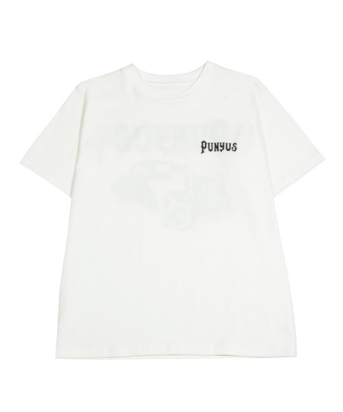 PUNYUS（プニュズ）の「Classic Girl Tシャツ（Tシャツ/カットソー・レディース・スミクロ/ホワイト・1/2/3/4/5）」の13枚目の写真