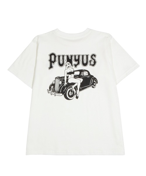 PUNYUS（プニュズ）の「Classic Girl Tシャツ（Tシャツ/カットソー・レディース・スミクロ/ホワイト・1/2/3/4/5）」の14枚目の写真