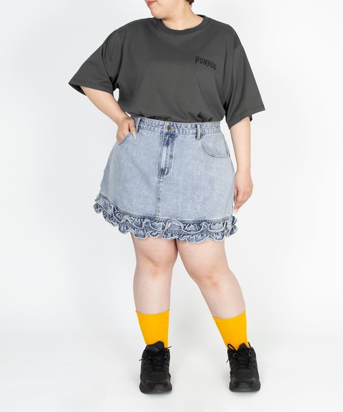 PUNYUS（プニュズ）の「Classic Girl Tシャツ（Tシャツ/カットソー・レディース・スミクロ/ホワイト・1/2/3/4/5）」の10枚目の写真