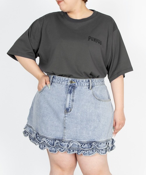 PUNYUS（プニュズ）の「Classic Girl Tシャツ（Tシャツ/カットソー・レディース・スミクロ/ホワイト・1/2/3/4/5）」の8枚目の写真