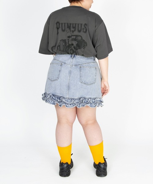 PUNYUS（プニュズ）の「Classic Girl Tシャツ（Tシャツ/カットソー・レディース・スミクロ/ホワイト・1/2/3/4/5）」の11枚目の写真