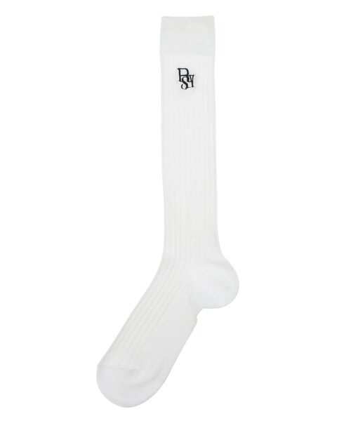 靴下屋(クツシタヤ)の「【RESEXXY×靴下屋】刺繍リブハイソックス(ソックス/靴下・レディース・ホワイト・FREE)」の13枚目の写真