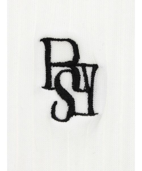 靴下屋(クツシタヤ)の「【RESEXXY×靴下屋】刺繍リブハイソックス(ソックス/靴下・レディース・ホワイト・FREE)」の16枚目の写真