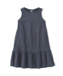 無印良品（ムジルシリョウヒン）の「キッズ　楊柳ガーゼスリーブレスワンピース（ワンピース）」