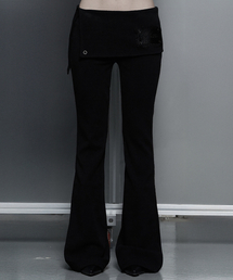 Asymmetrical Drape Pants (FL-245_Black)（その他パンツ）｜FLAREUP