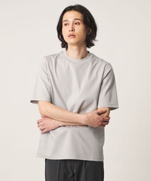 シャイニー ポンチ ジャストクルーネックカットソー<A DAY IN THE LIFE>