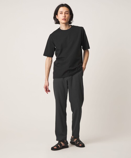 A DAY IN THE LIFE UNITED ARROWS(アデイインザライフユナイテッドアローズ)の「シャイニー ポンチ ジャストクルーネックカットソー<A DAY IN THE LIFE>(Tシャツ/カットソー・メンズ・ダークグレー/コバルトブルー/ホワイト/ライトグレー/ブラック・M/S/XL/L)」の6枚目の写真