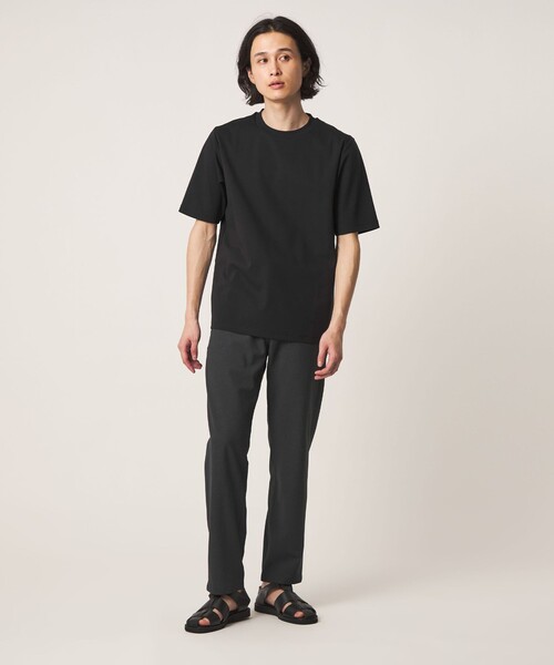 A DAY IN THE LIFE UNITED ARROWS(アデイインザライフユナイテッドアローズ)の「シャイニー ポンチ ジャストクルーネックカットソー<A DAY IN THE LIFE>(Tシャツ/カットソー・メンズ・ダークグレー/コバルトブルー/ホワイト/ライトグレー/ブラック・M/S/XL/L)」の7枚目の写真