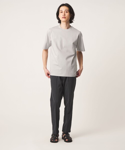 A DAY IN THE LIFE UNITED ARROWS(アデイインザライフユナイテッドアローズ)の「シャイニー ポンチ ジャストクルーネックカットソー<A DAY IN THE LIFE>(Tシャツ/カットソー・メンズ・ダークグレー/コバルトブルー/ホワイト/ライトグレー/ブラック・M/S/XL/L)」の10枚目の写真