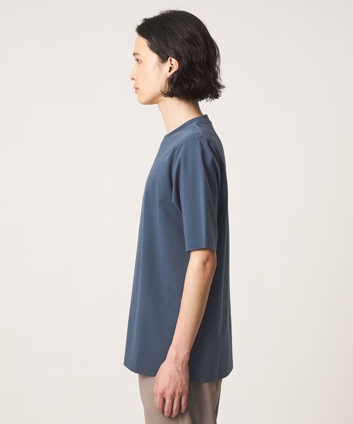 A DAY IN THE LIFE UNITED ARROWS(アデイインザライフユナイテッドアローズ)の「シャイニー ポンチ ジャストクルーネックカットソー<A DAY IN THE LIFE>(Tシャツ/カットソー・メンズ・ダークグレー/コバルトブルー/ホワイト/ライトグレー/ブラック・M/S/XL/L)」の15枚目の写真