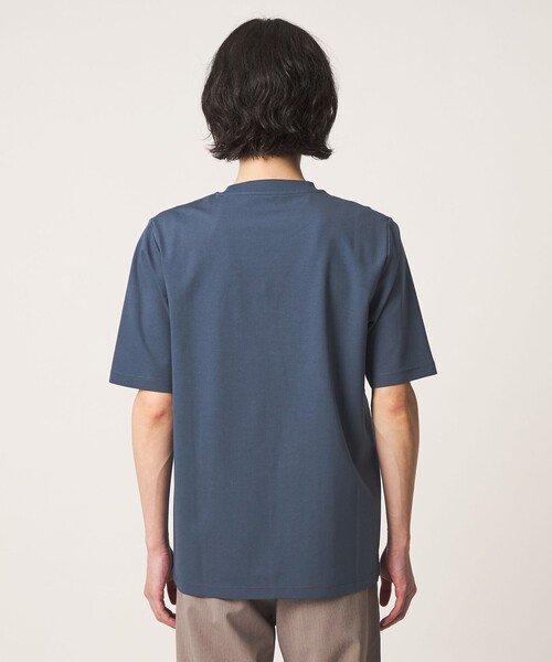 A DAY IN THE LIFE UNITED ARROWS(アデイインザライフユナイテッドアローズ)の「シャイニー ポンチ ジャストクルーネックカットソー<A DAY IN THE LIFE>(Tシャツ/カットソー・メンズ・ダークグレー/コバルトブルー/ホワイト/ライトグレー/ブラック・M/S/XL/L)」の16枚目の写真
