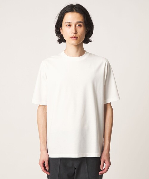 A DAY IN THE LIFE UNITED ARROWS(アデイインザライフユナイテッドアローズ)の「シャイニー ポンチ ジャストクルーネックカットソー<A DAY IN THE LIFE>(Tシャツ/カットソー・メンズ・ダークグレー/コバルトブルー/ホワイト/ライトグレー/ブラック・M/S/XL/L)」の17枚目の写真