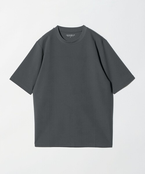 A DAY IN THE LIFE UNITED ARROWS(アデイインザライフユナイテッドアローズ)の「シャイニー ポンチ ジャストクルーネックカットソー<A DAY IN THE LIFE>(Tシャツ/カットソー・メンズ・ダークグレー/コバルトブルー/ホワイト/ライトグレー/ブラック・M/S/XL/L)」の20枚目の写真
