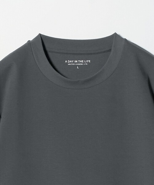A DAY IN THE LIFE UNITED ARROWS(アデイインザライフユナイテッドアローズ)の「シャイニー ポンチ ジャストクルーネックカットソー<A DAY IN THE LIFE>(Tシャツ/カットソー・メンズ・ダークグレー/コバルトブルー/ホワイト/ライトグレー/ブラック・M/S/XL/L)」の22枚目の写真