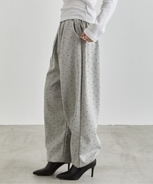 NUJOH（ヌゾ）の「Dot Relax Pants / ドットリラックスパンツ（スウェットパンツ）」